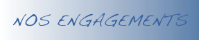 NOS ENGAGEMENTS